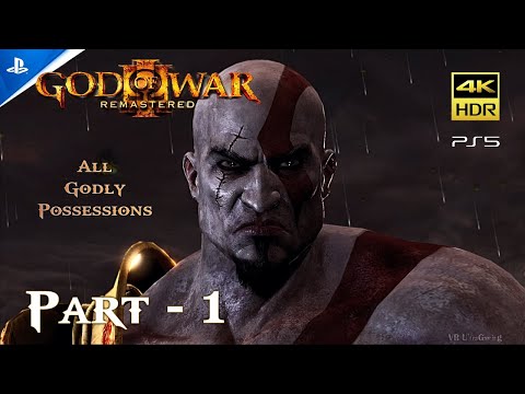 GOD OF WAR 1 REMASTERED PS5 Gameplay Walkthrough Part 1 FULL GAME