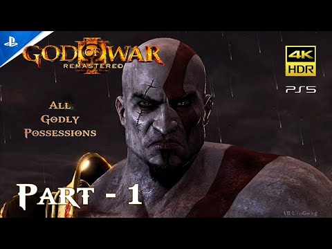 GOD OF WAR 3 Gameplay Walkthrough Part 1 FULL GAME [4K