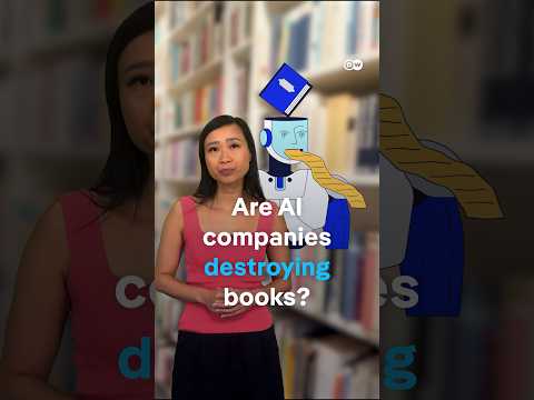 Are AI companies destroying books? | DW News