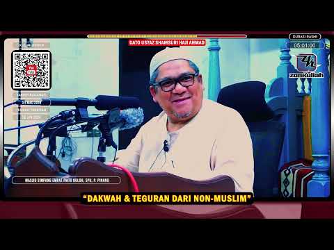 TAZKIRAH : Kisah Peguam 'Non Muslim' Dapat Hidayah (Dakwah Dan Jangan Syirik) - Ustaz Shamsuri Ahmad