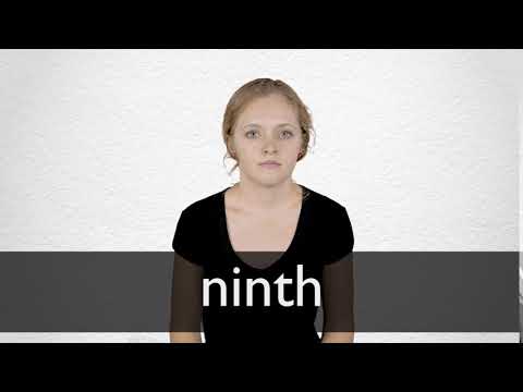 NINTH definition and meaning | Collins English Dictionary