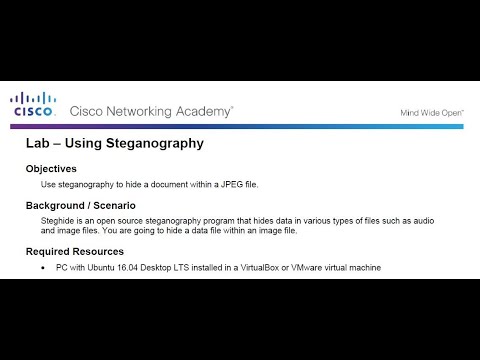 PROYEK AKHIR ADMINISTRASI SISTEM FTI-UY | 4.3.2.3 Lab - Using Steganography