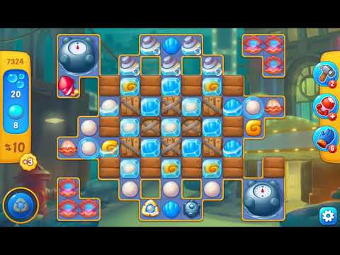 Fishdom 2021 - Level 7324   #playrix #fishdom #gaming