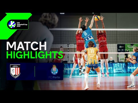 Highlights | CS Volei Alba BLAJ vs. FC PORTO | CEV Volleyball Cup 2025