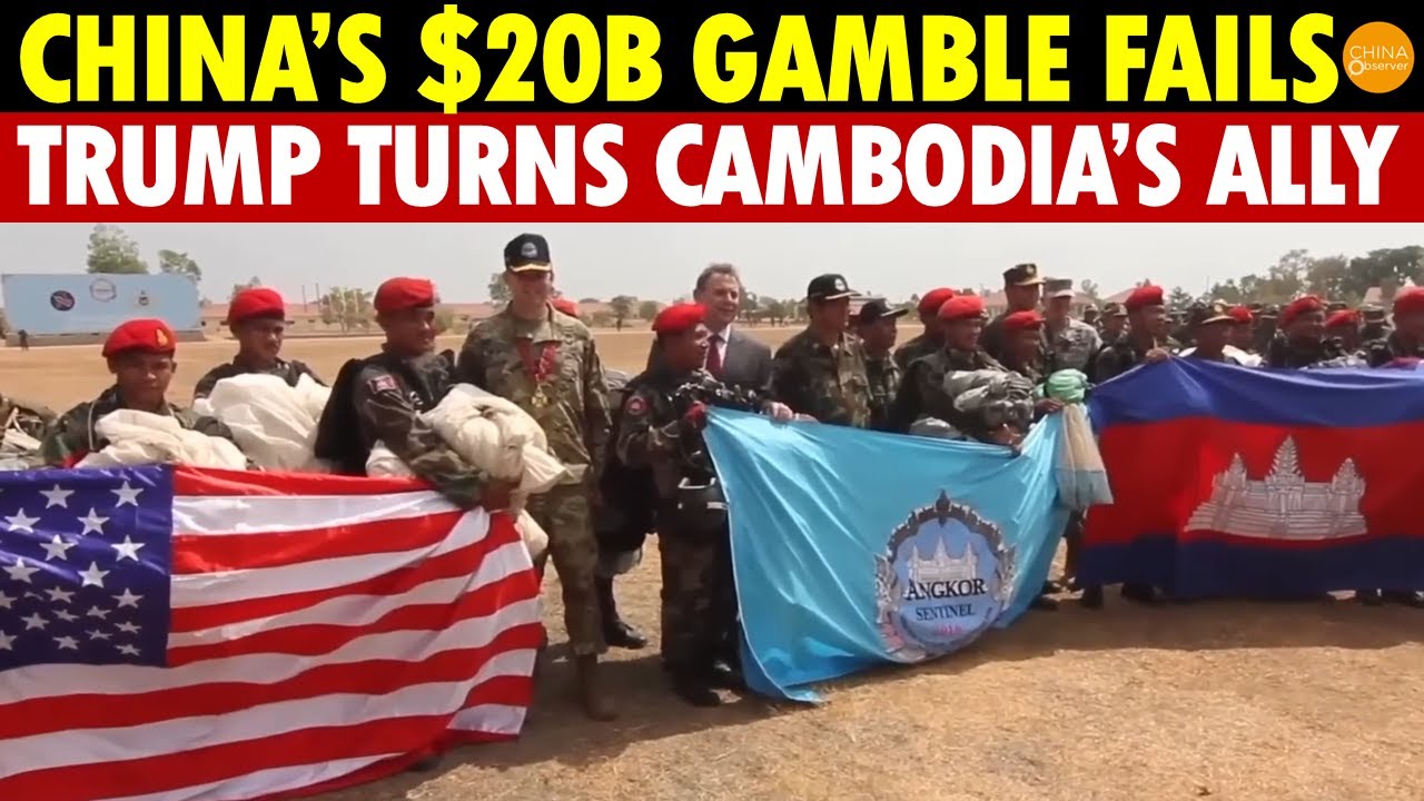 China’s $20 Billion Gamble Fails—Trump Uses One Move to Pull Cambodia to America’s Side