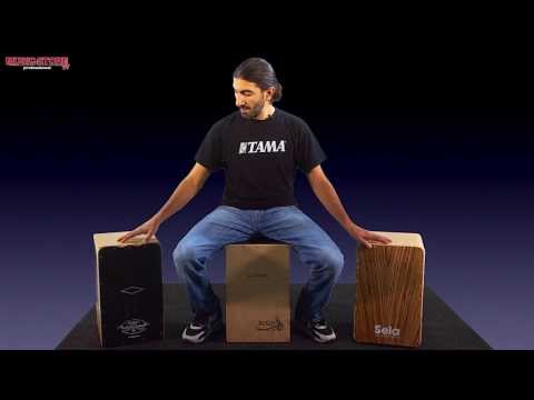 Percussion Special Cajon Vergleich (Leiva / Sela / Pepote)