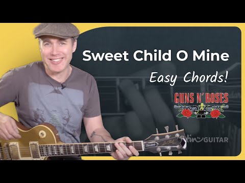 How to play Sweet Child O Mine by Guns N Roses | Easy Guitar #JGTRSweetChild