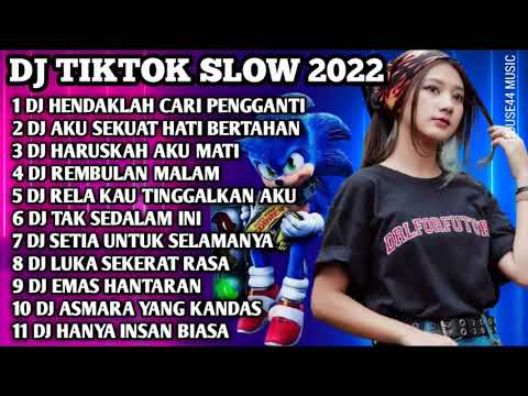 DJ TIKTOK SLOW 2022 FULL BASS - DJ HENDAKLAH CARI PENGGANTI ARIEF - DJ AKU SEKUAT HATI BERTAHAN
