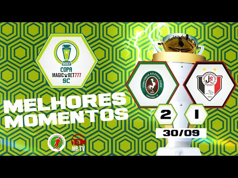 CONCÓRDIA 2 X 1 JOINVILLE - MELHORES MOMENTOS - 5º RODADA - COPA MAGICBET777 SC 2023