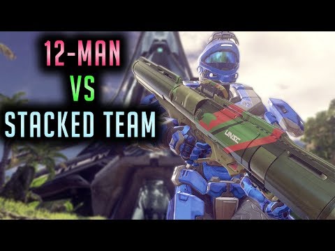 YAYAYA: Sweaty 12-Man Warzone Game Against A Stacked Team on Apex 7 - Halo 5