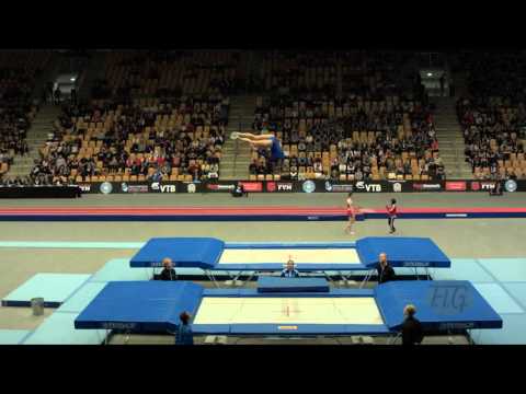 GOMES Camilla (BRA) - 2015 Trampoline Worlds - Qualification TR Routine 2