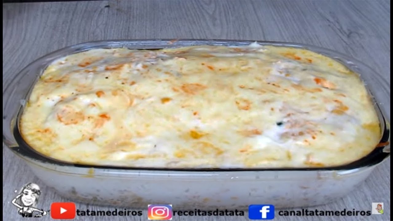 Macarrão com Frango de Forno