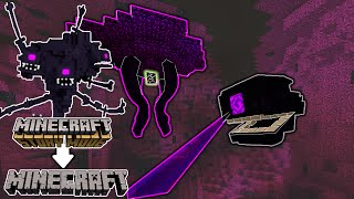 Minecraft Story Mode Wither Storm (Final Showdown) in Vanilla Minecraft!