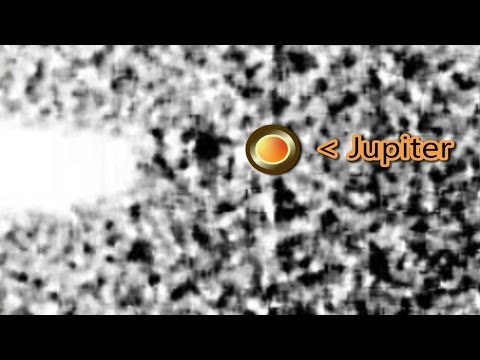 WTF is that giant Planet behind Jupiter? It's the Beehive M44 Cluster!