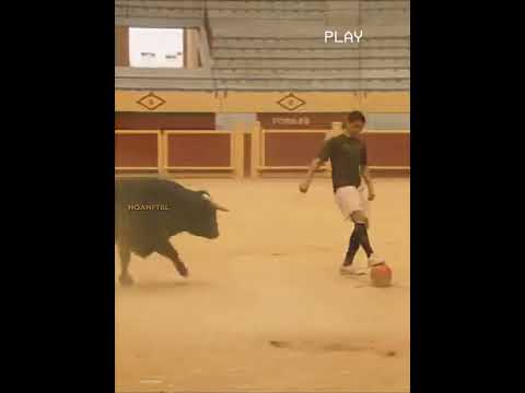 When Ronaldo VS Bull 🔥🤯