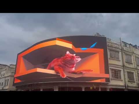 Outdoor 3D Led billboard 