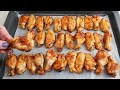 The best chicken wings I've ever made for my husband! Crispy Chicken Wings # 253