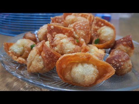 Crispy Fried Wontons (餛飩) | @DAPUR2020