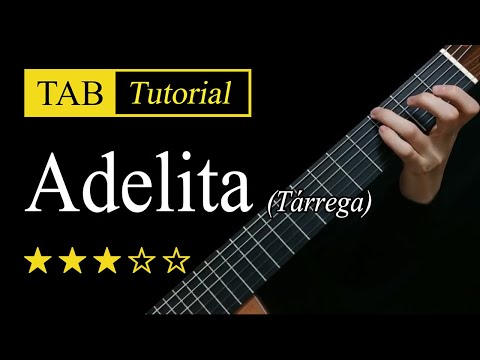 Adelita - Guitar Lesson + TAB