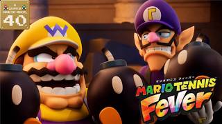 ワルイージ体型の奴がマリオテニスフィーバーを実況する