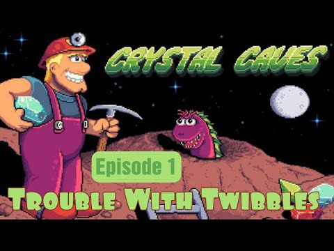 Crystal Caves HD - Episode 1 - Trouble With Twibbles. Full Playthrough, Mistakes & All [1440p 60fps]