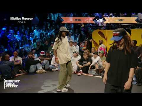 Evion vs Erine TOP 6 Hiphop Forever | Summer Dance Forever 2024