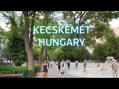 🇭🇺 Kecskemét, Hungary - Summer Walking Tour