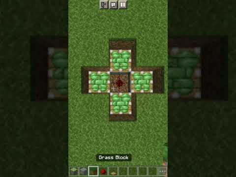 How to make a easy mob trap in minecraft #shorts #short