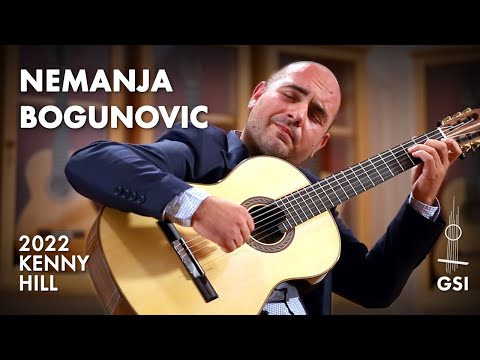 Nemanja Bogunovic performs his composition "Tango Azul" on a 2022 Kenny Hill "Signature SP/CD"