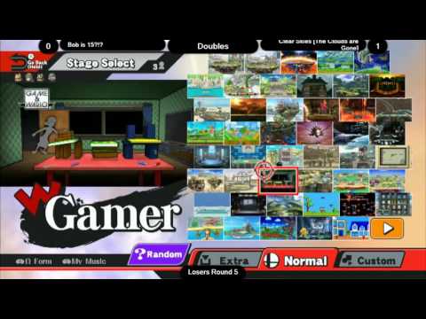 [LGS4/6/2017][Smash 4 Doubles] Bob Is 15?! vs Clear Skies