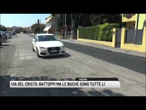 TG PADOVA (20/08/2018) - VIA DEL CRISTO: RATTOPPI MA LE BUCHE SONO TUTTE LI'