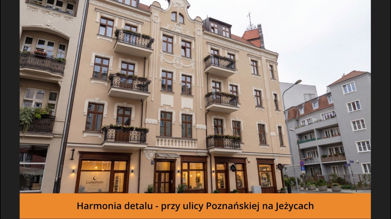 Harmonia detalu - przy ulicy Poznańskiej na Jeżycach