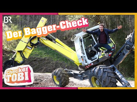 Der Bagger-Check | Reportage für Kinder | Checker Tobi | BR
