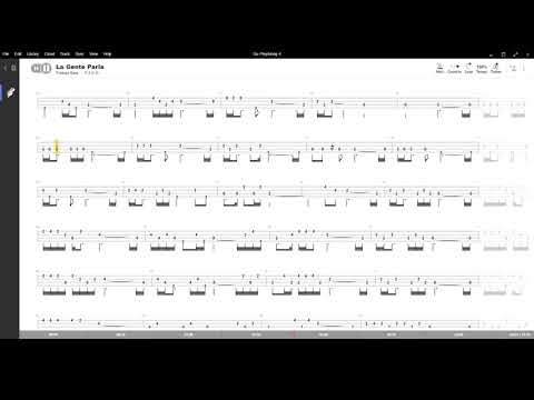 La gente parla ( I Collage ) ,Tablatura e base Senza Basso - Backing bass track - NO BASS