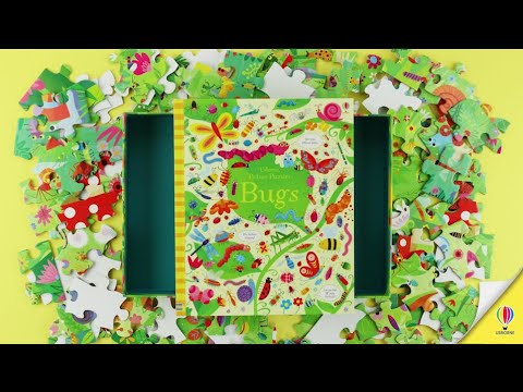Відео огляд Bugs puzzle книга и пазл в комплекте [Usborne]