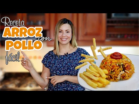 CΓ³mo hacer ARROZ CON POLLO VEGETARIANO π± FΓ‘cil y EconΓ³mico