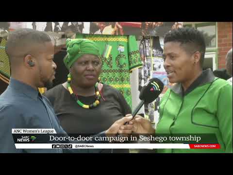 2024 Elections | ANC Women's League conduct door-to-door campaign in Seshego, Polokwane