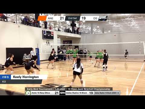 Early Bird - Dallas Skyline vs Arete 16 Navy Ethos Game Highlights