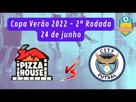 Rochedo/Pizzaria House X City Futsal - 2ª Rodada Copa Verão 2022 - 24/06/22 - TVCH AO VIVO