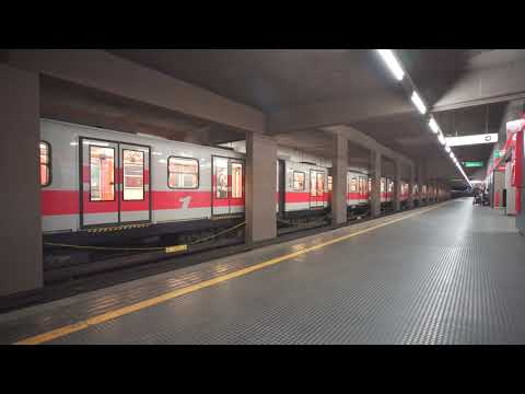 Italy, Milan, Metro ride from Bonola to S.Leonardo