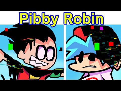 Friday Night Funkin' VS Corrupted Robin - Teen Titans Go! (Come Learn With Pibby x FNF Mod)