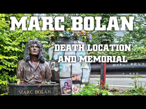 Marc Bolan death site - the 'Bolan Tree' is not there anymore