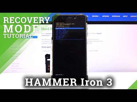 How to Enter Recovery Mode on myPhone HAMMER Iron 3 –  Boot / Exit Recovery