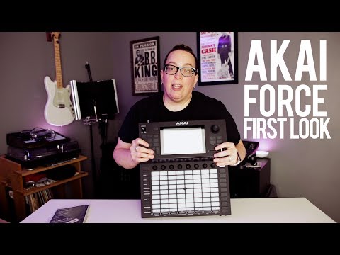 Akai Force Unboxing and First Look | MPC Live