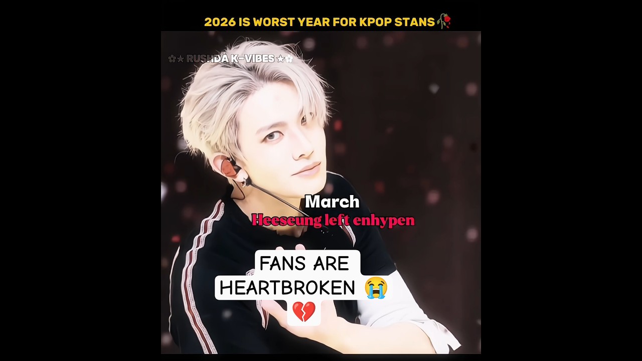 Worst year for kpop stans 🥀 #kpop #enhypen #newjeans #nct #twice #katseye