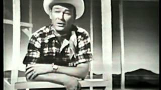 ROY ROGERS sings Ramblin&#39; Rose 1962