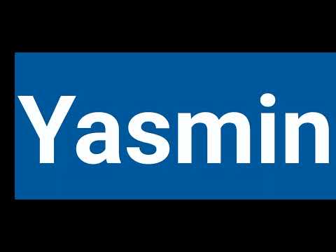 How To Pronounce yasmin | Pronounce yasmin | Pronunciation Of yasmin