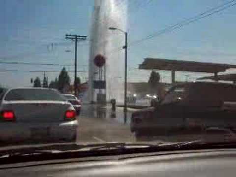 fire hydrant exploding geyser