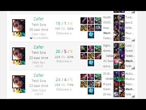 COME BACK :) - EUW RANK 1 SAMİRA S12 GUİDE