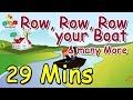 Row Row Your Boat & More || Top 20 Most Popular Nursery Rhymes Collection
